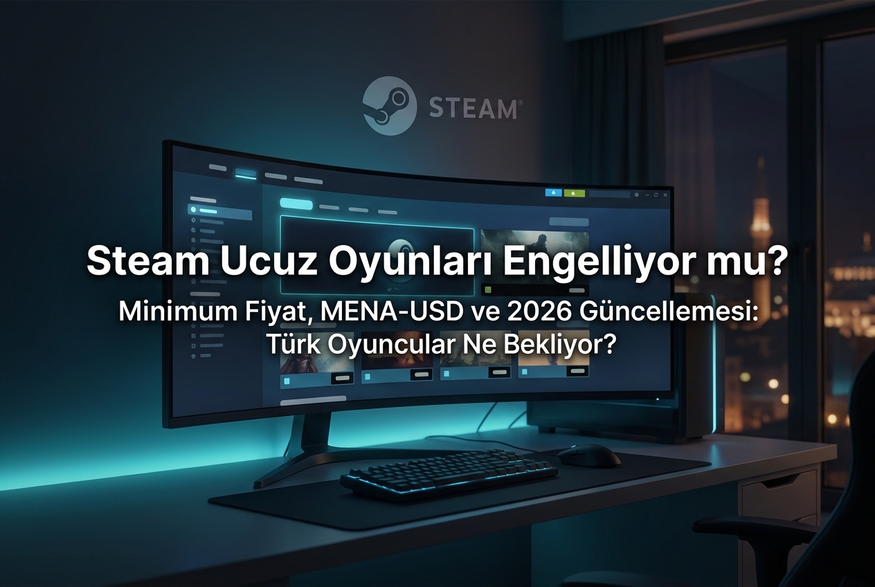 Steam Ucuz Oyun Fiyatlarını Engelliyor mu? Gerçekte Neler Oluyor?