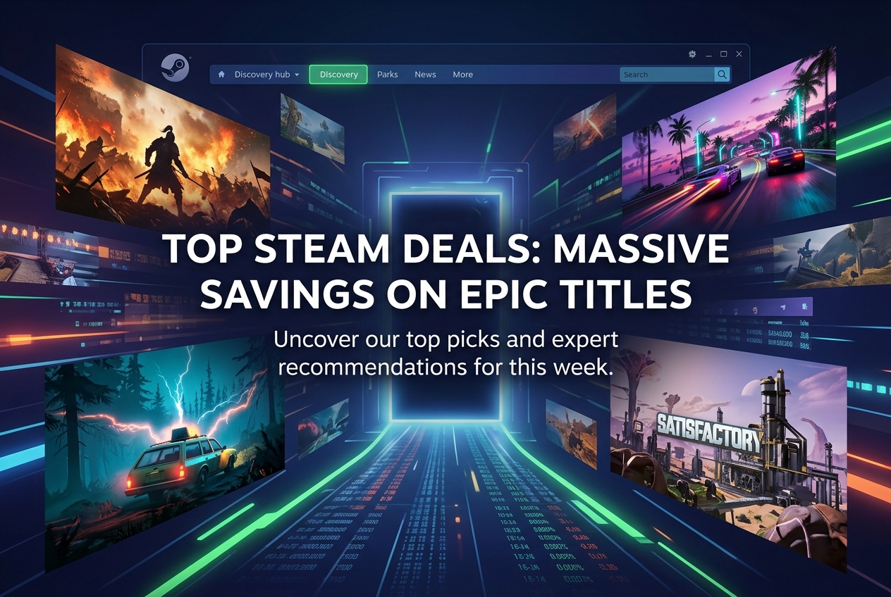 Steam Weeklong Deals (June 1-8, 2026): Best Discounts Up to 90% Off