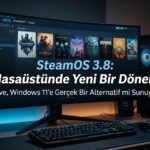 SteamOS 3.8 ile Masaüstü Oyunculuk Değişiyor: Windows 11'e Gerçek Bir Alternatif mi Geliyor?