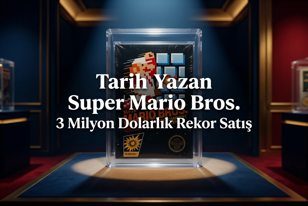 Super Mario Bros. Kopyası 3 Milyon Dolara Satıldı: Oyun Tarihinin En Pahalı Satışının Perde Arkası