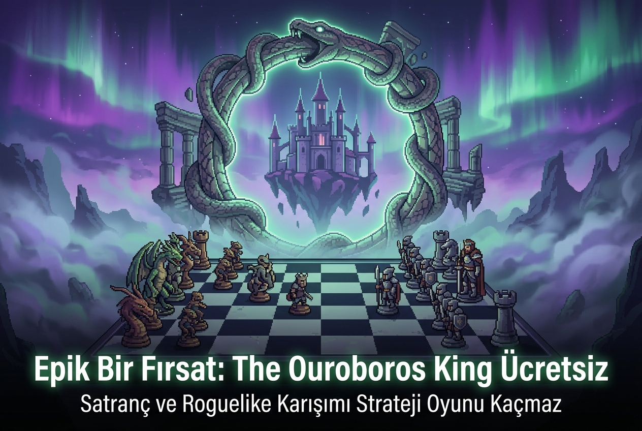 The Ouroboros King Epic Games’te Ücretsiz: Satranç ve Roguelike’ı Birleştiren Strateji Oyunu