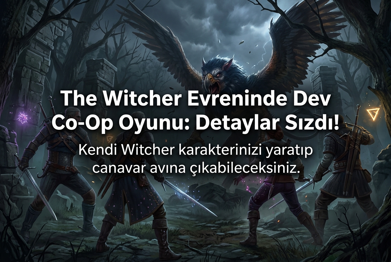 The Witcher Co-Op Oyunu: Kendi Witcher’ınızı Yaratın, Canavar Avına Çıkın