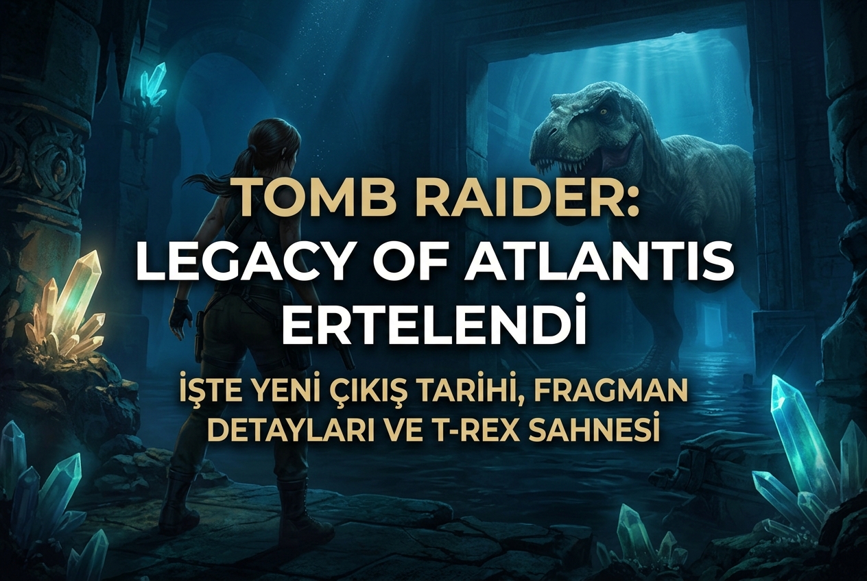 Tomb Raider: Legacy of Atlantis Ertelendi mi? İşte Yeni Çıkış Tarihi ve Fragman Detayları