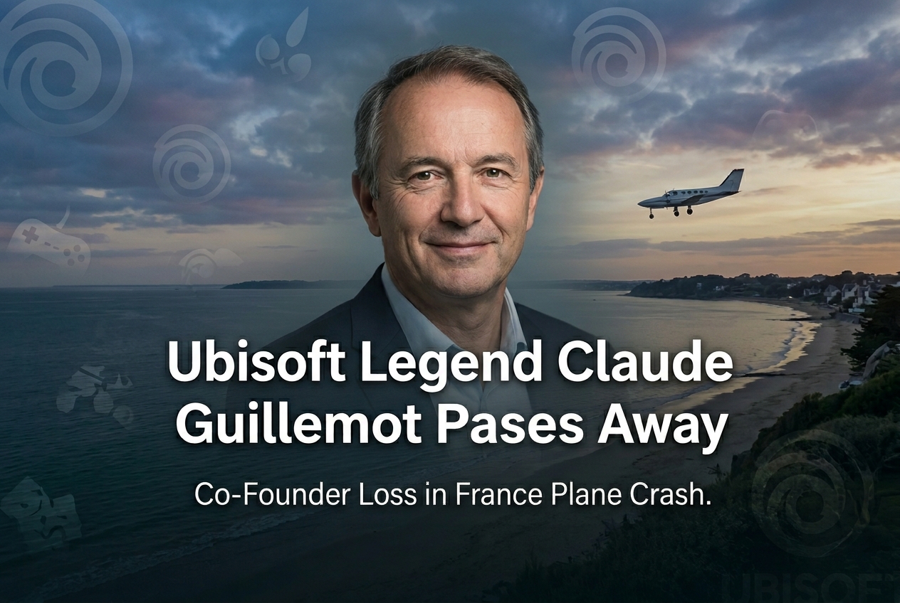 Ubisoft Co-Founder Claude Guillemot Dies at 69 in Plane Crash Near La Baule, France