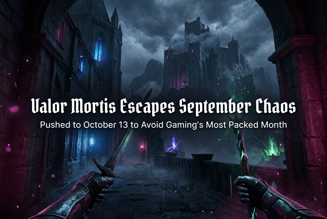 Valor Mortis Delayed to October: Why September 2026 Became Too Crowded for New Releases