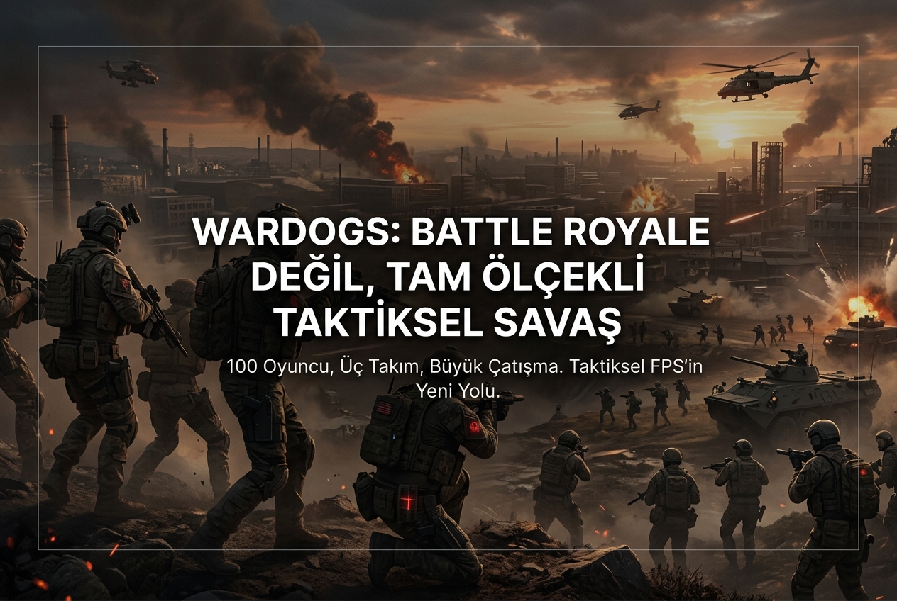 Wardogs: 100 Oyunculu Taktiksel FPS, Battle Royale ve Extraction Dışında Yeni Bir Yol Çiziyor