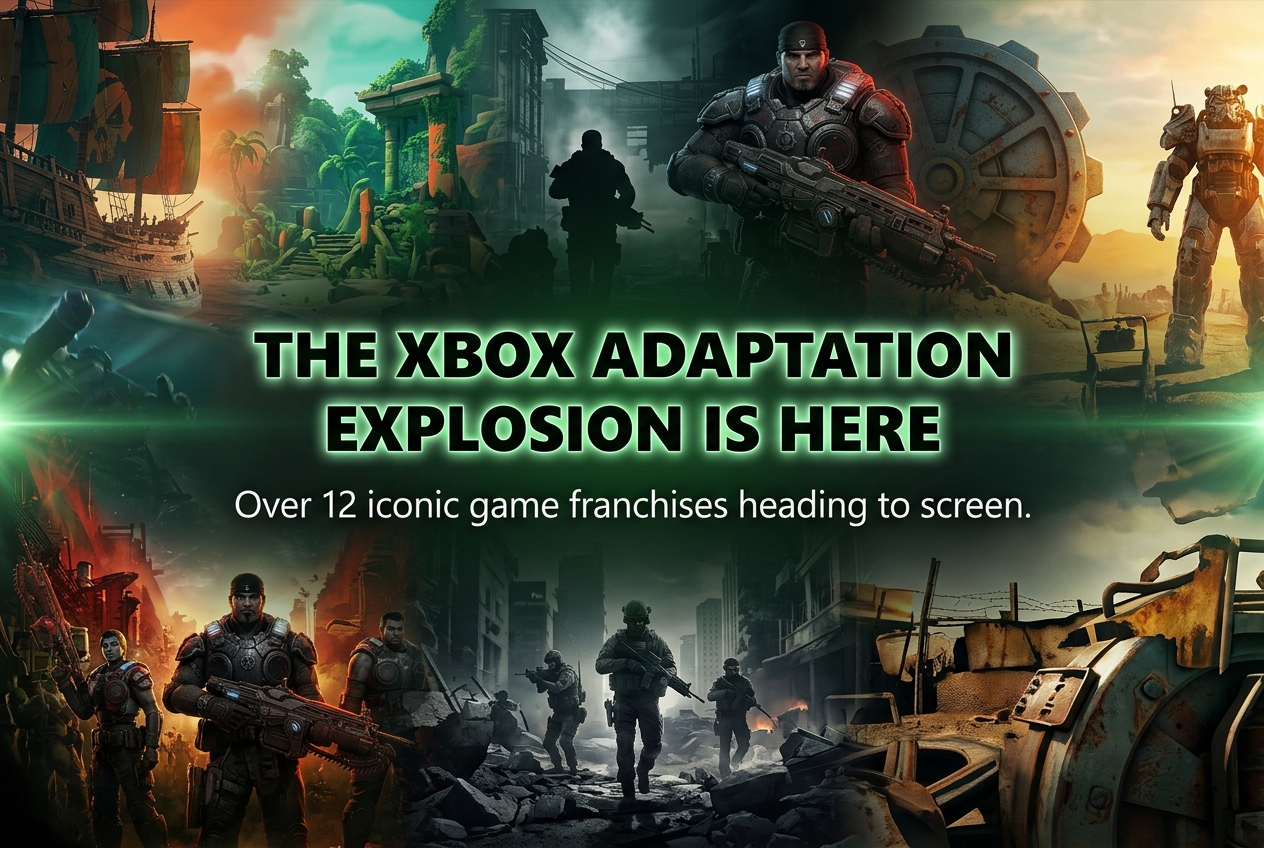 Xbox Is Developing Over 12 Game Adaptations for Film and TV