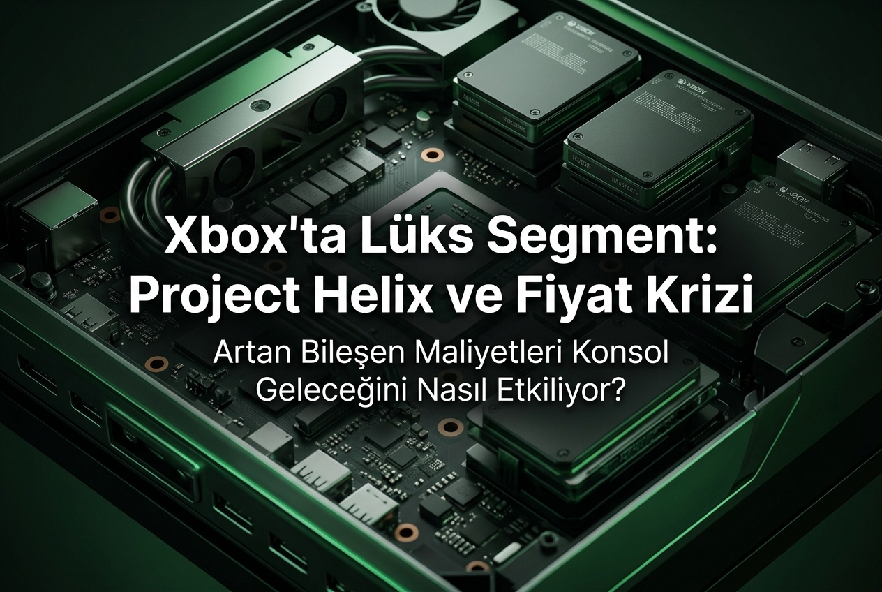 Xbox’ta Donanım Krizi: Bileşen Maliyetleri 5 Katına Çıkıyor, Project Helix Lüks Segment Ürünü Olabilir
