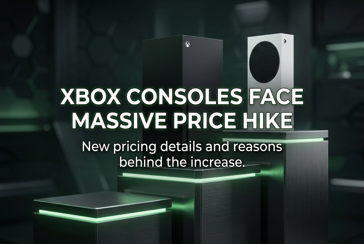 Xbox Consoles Hit With Massive Price Hike Starting August 2026