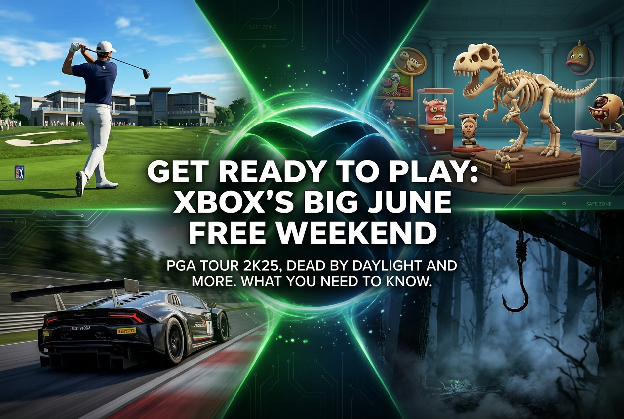 Xbox Free Play Days June 2026: PGA Tour 2K25, Dead by Daylight and More Free This Weekend