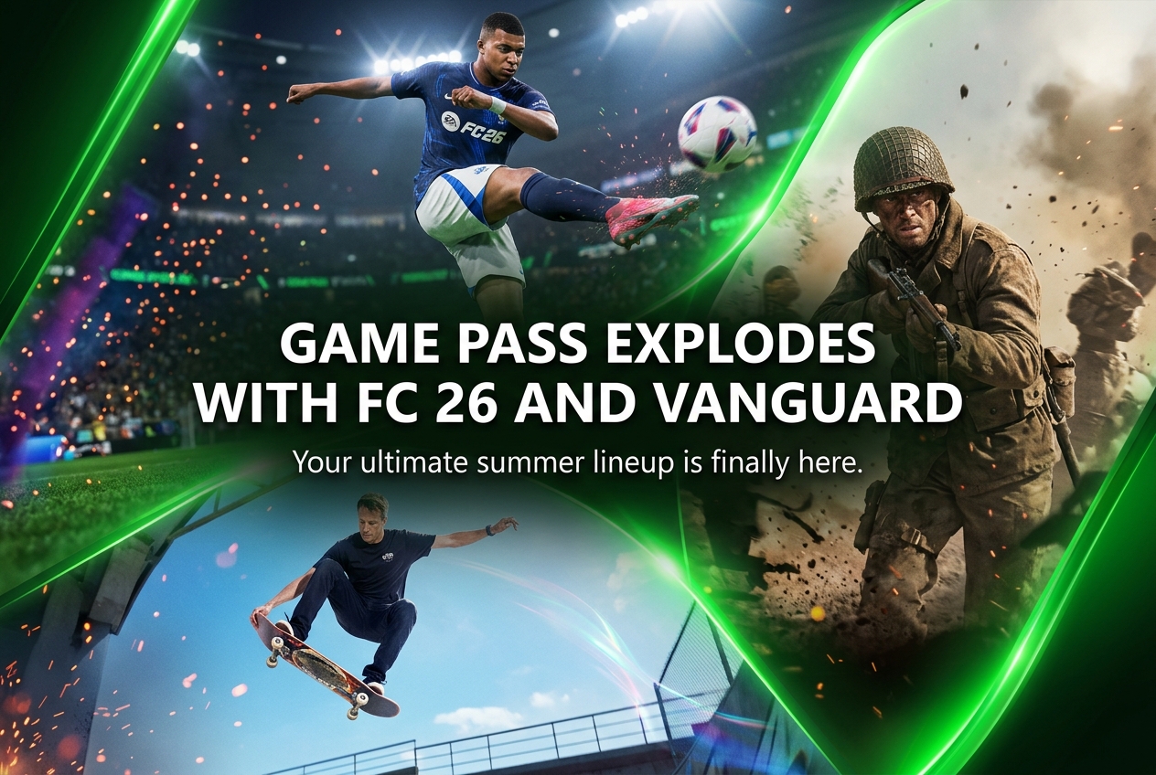 Xbox Game Pass June 2026 Wave 2: EA Sports FC 26, CoD Vanguard, and Full Lineup