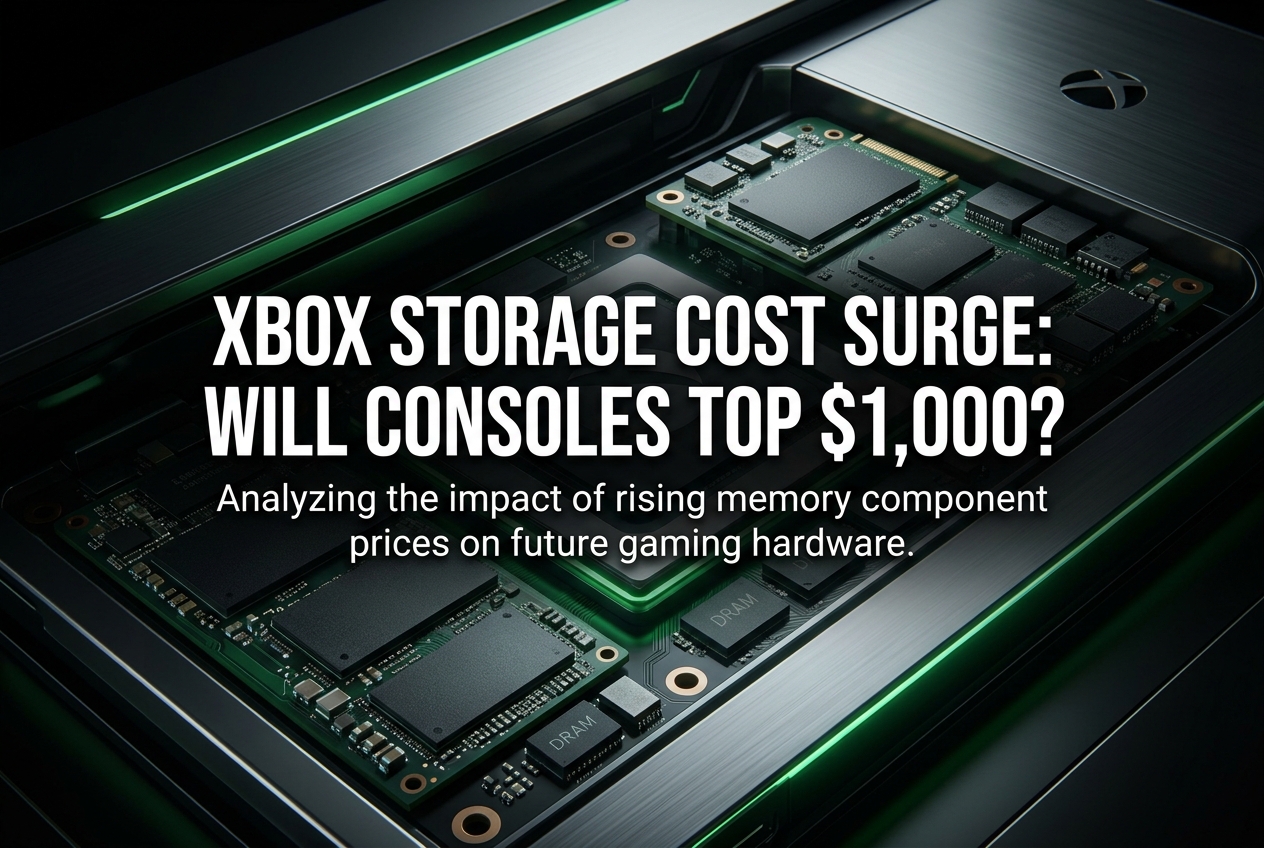 Xbox Faces a Hardware Cost Crisis: Component Prices Set to Rise 5x by 2027