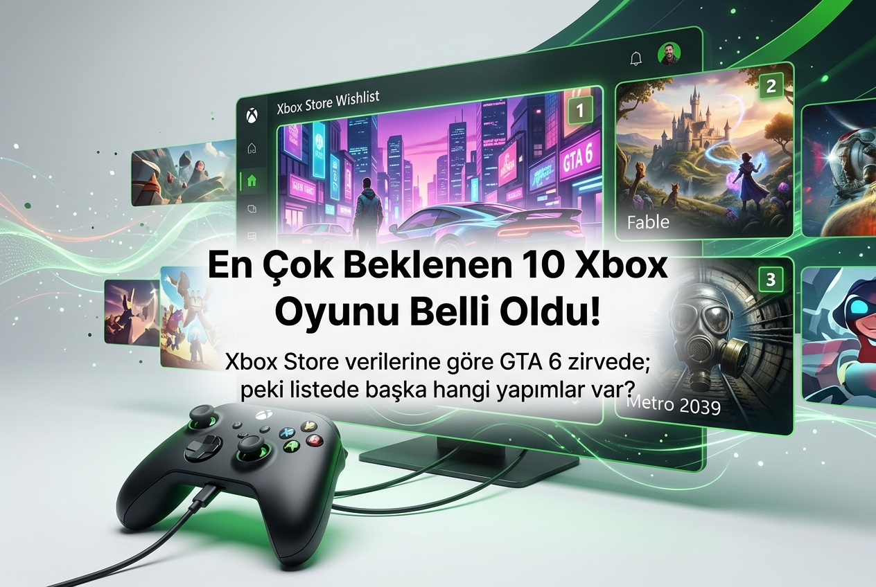 Xbox Store İstek Listesi Açıklandı: İşte En Çok Beklenen 10 Oyun