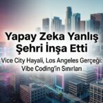 Yapay Zeka ile GTA 6 Klonu Yapmak İsteyen Geliştirici Vice City Yerine Los Angeles İnşa Etti