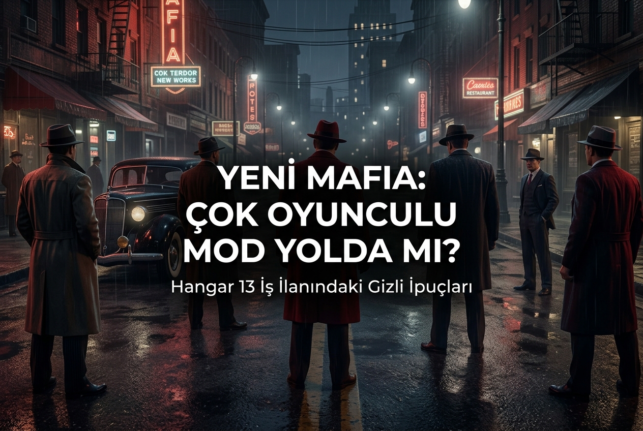 Yeni Mafia Oyununda Çok Oyunculu Mod Gelebilir: İş İlanı Neler Anlatıyor?