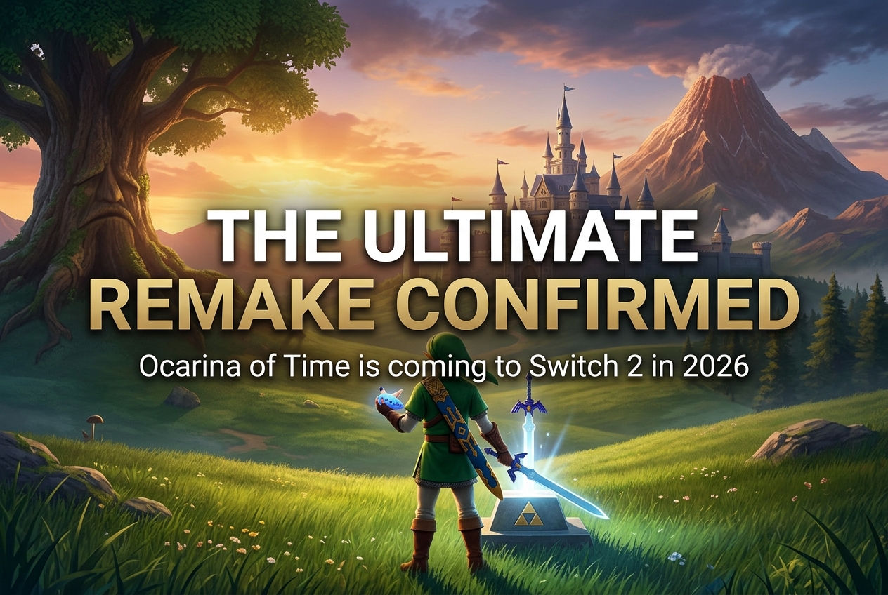 Zelda: Ocarina of Time Remake Officially Announced for Nintendo Switch 2 in 2026