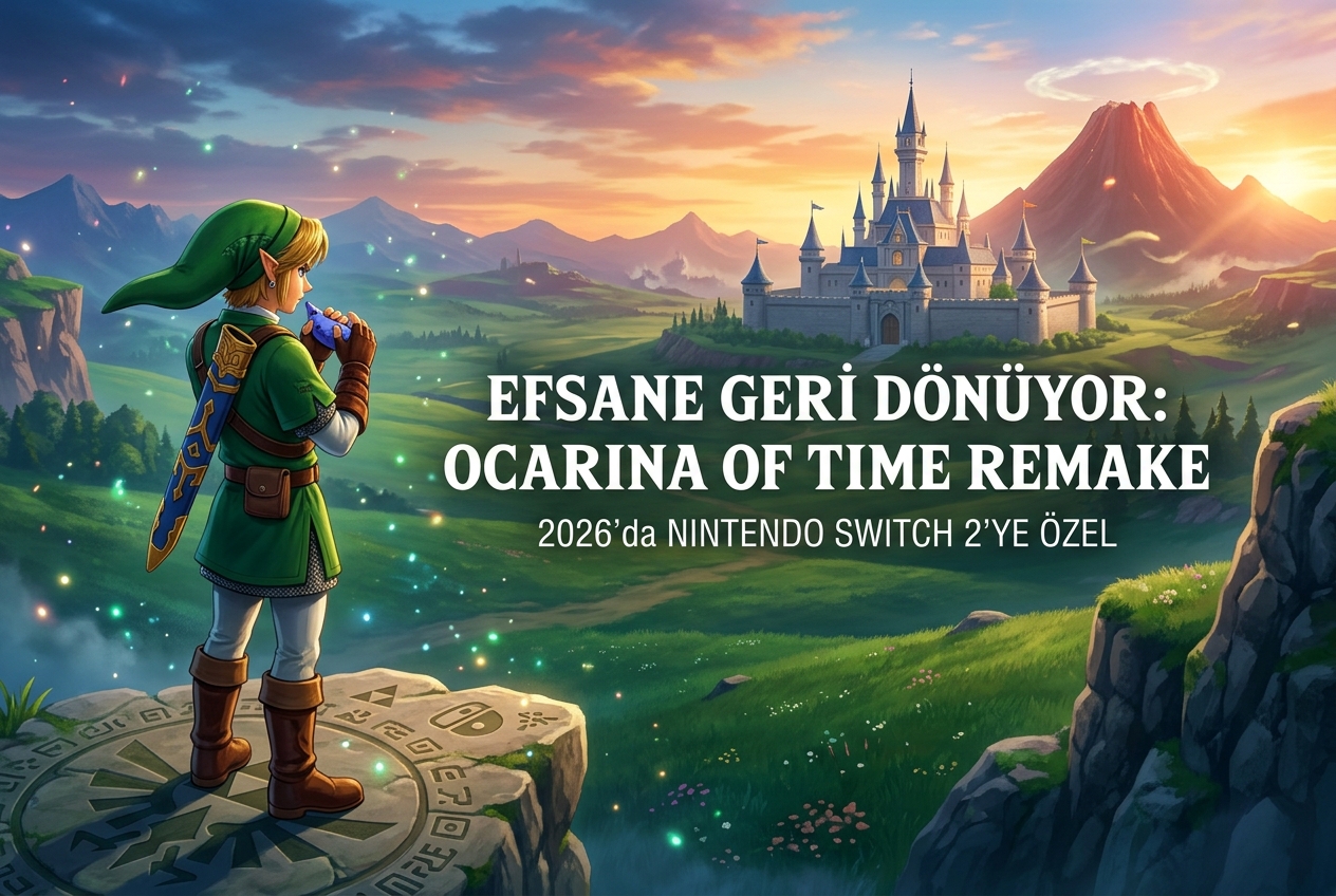 Zelda: Ocarina of Time Remake Resmen Duyuruldu: Switch 2’ye 2026’da Geliyor