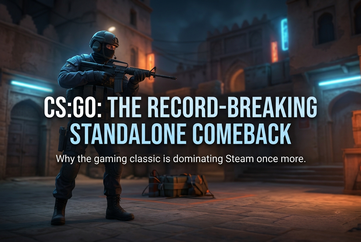 CS:GO Is Back on Steam as a Standalone Game and Just Set a New Player Record