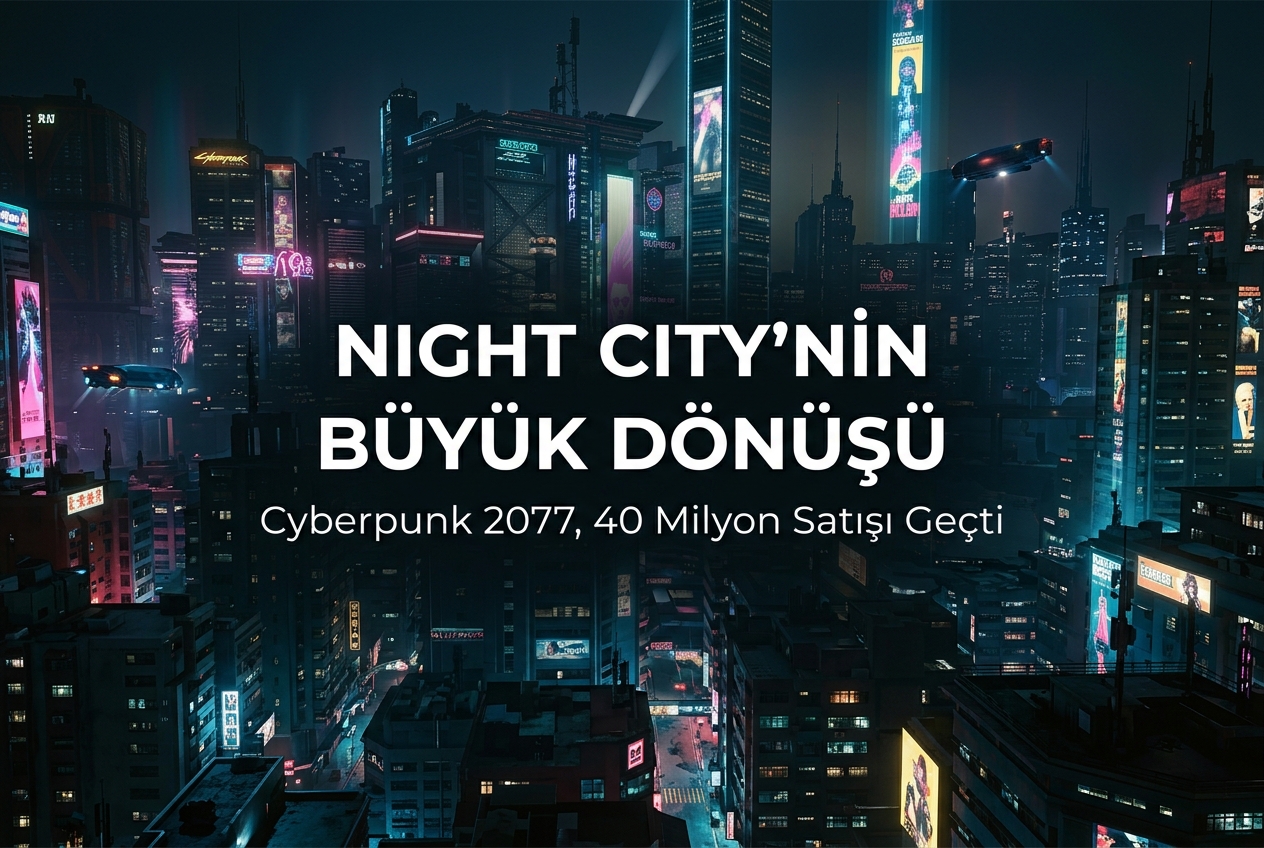 Cyberpunk 2077 Dünya Genelinde 40 Milyon Satışı Geçti: Night City’nin Büyük Dönüşü