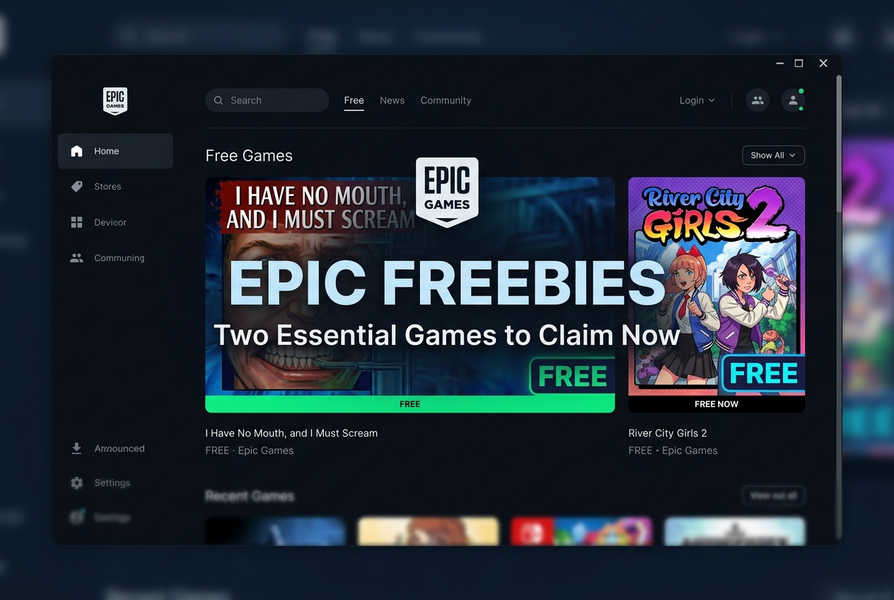 Epic Games Store Free Games This Week: I Have No Mouth and River City Girls 2