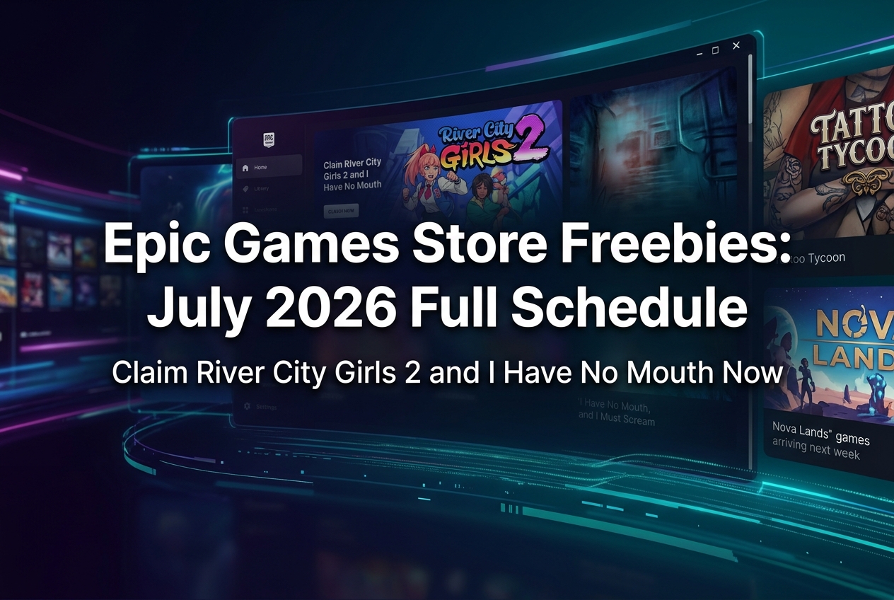 Epic Games Free Games This Week and Next: July 2026 Full Schedule