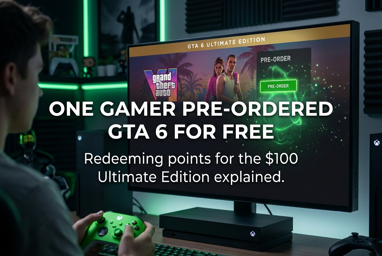 A Player Pre-Ordered GTA 6 for Free Using Three Years of Microsoft Rewards Points