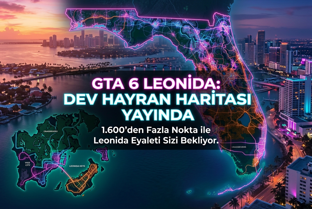 GTA 6 İnteraktif Haritası: Leonida Eyaletinin Tamamını Keşfedin