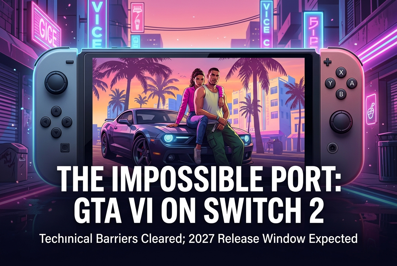 GTA 6 on Nintendo Switch 2: Technical Barriers Cleared, 2027 Port Looking Increasingly Likely