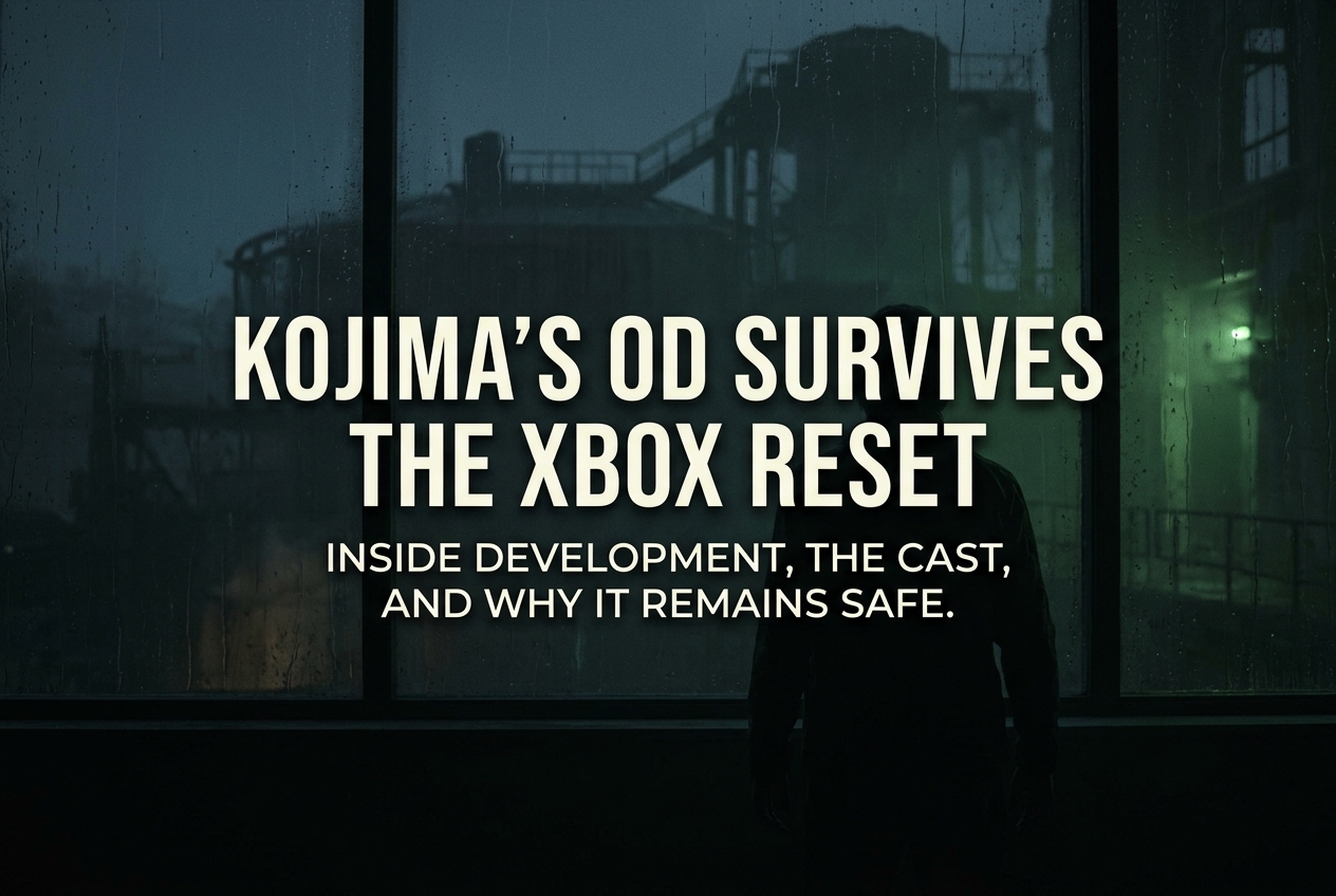 Kojima’s OD Survives the Xbox Reset: Everything We Know So Far