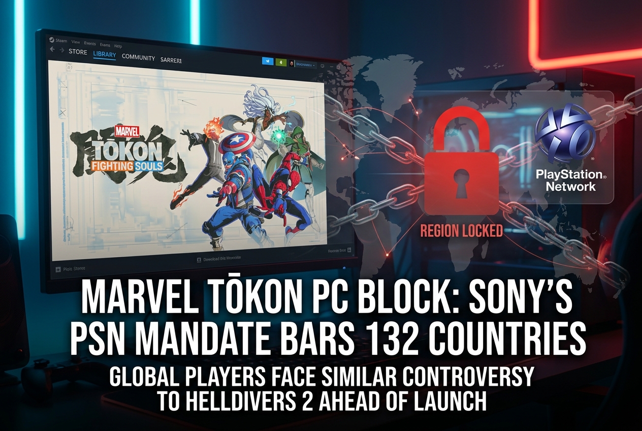 Marvel Tōkon: Fighting Souls Blocked in 132 Countries on PC Over Sony’s PSN Requirement