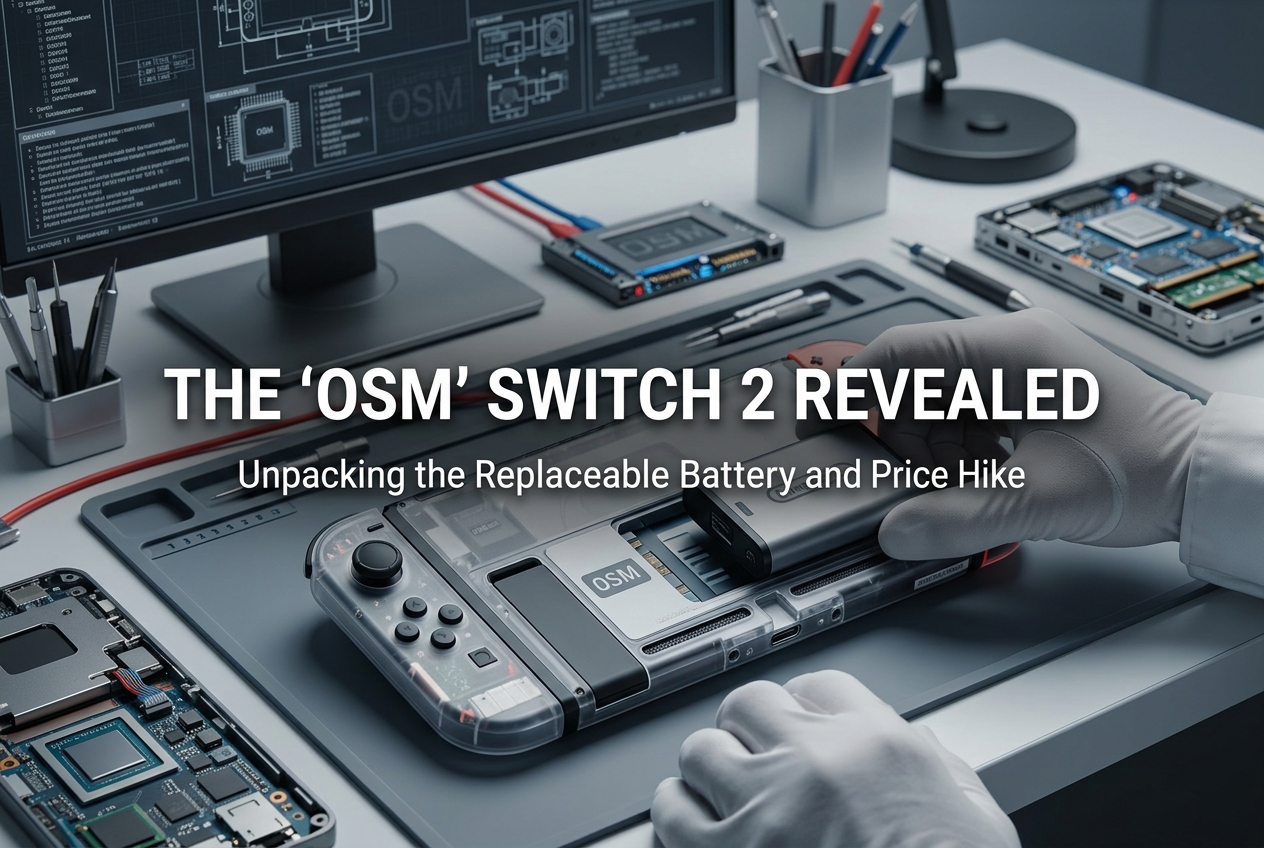 Nintendo Switch 2 OSM Model Explained: Replaceable Battery, Price Hike, and What Comes Next