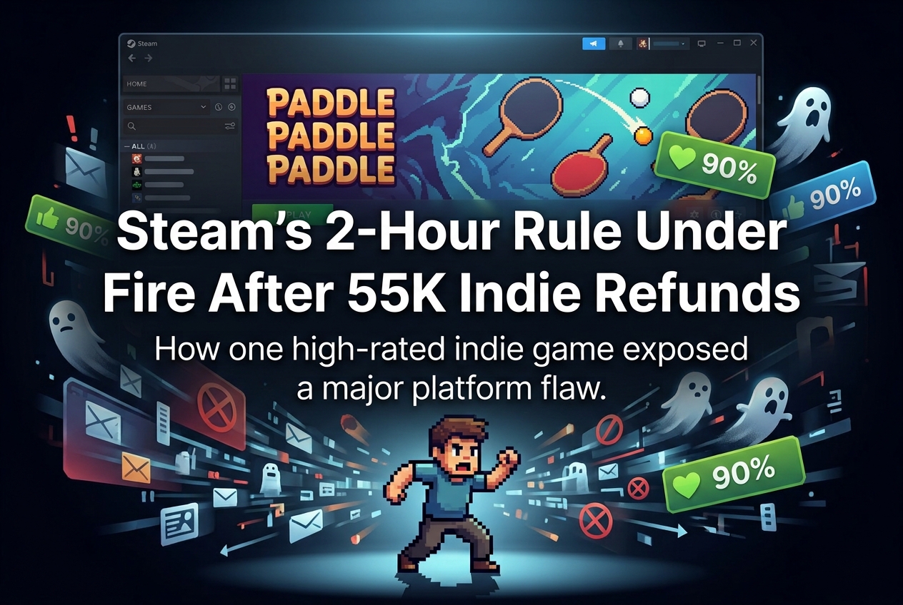 55,000 Refunds: How Paddle Paddle Paddle Exposed Steam’s Biggest Indie Problem