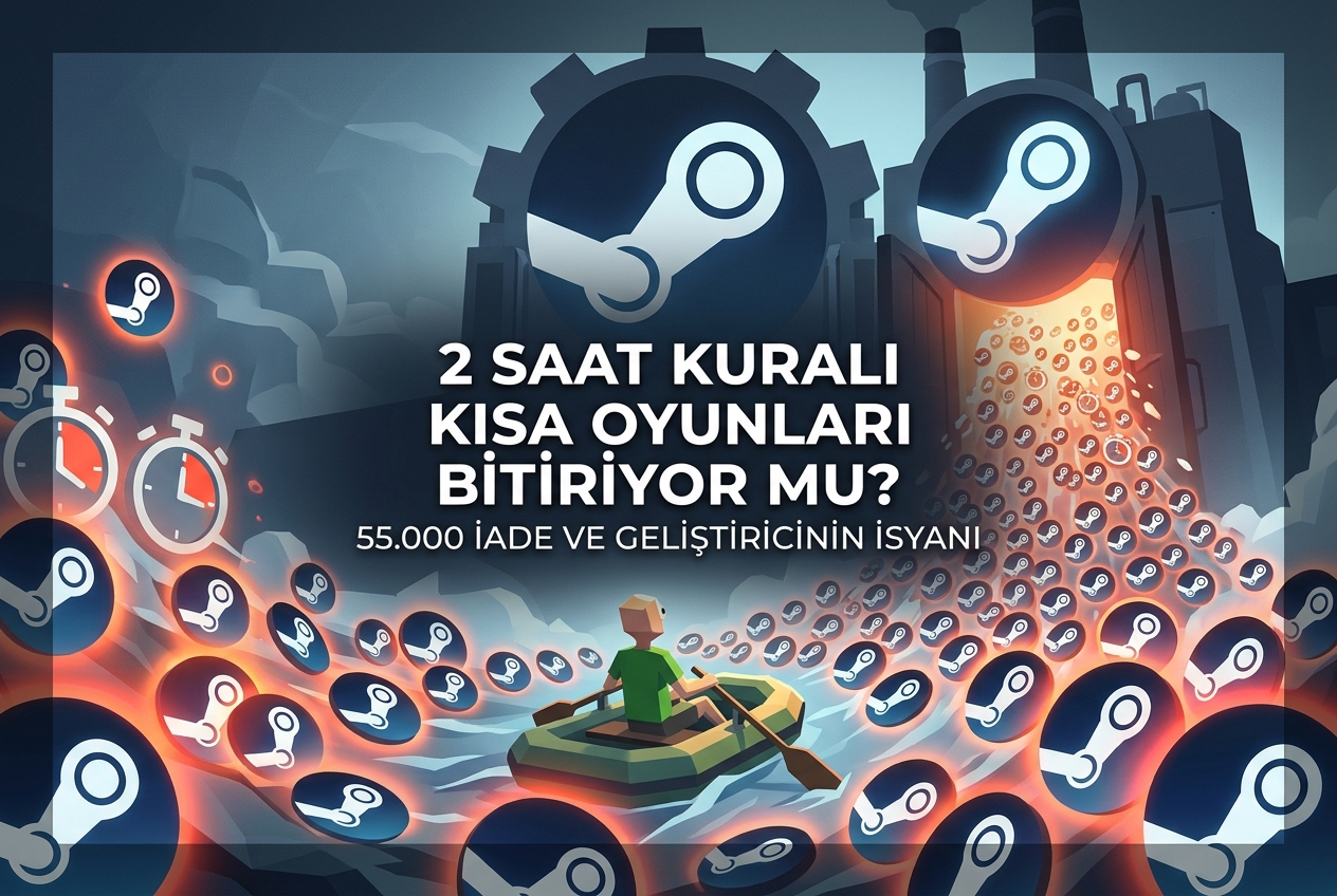 55.000 İade: Paddle Paddle Paddle Geliştiricisi Steam'in 2 Saat Kuralına İsyan Etti