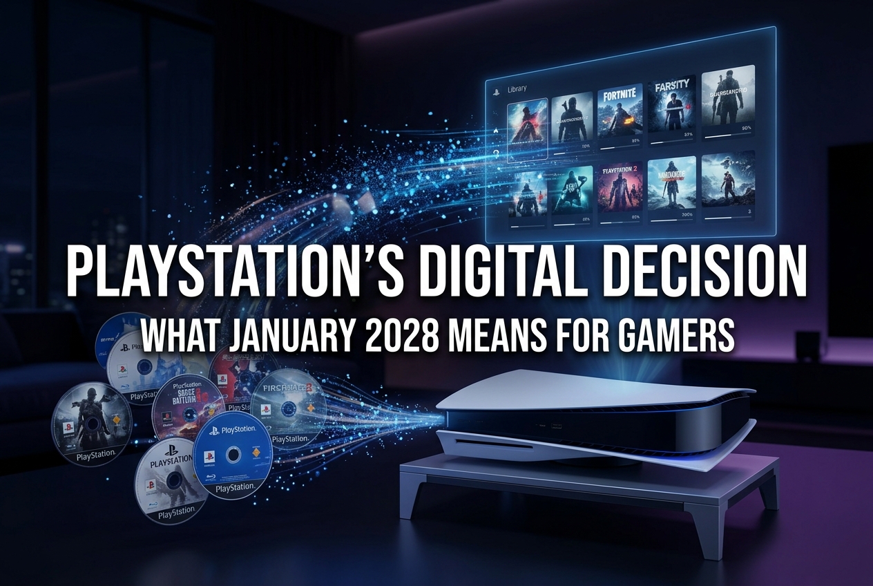 PlayStation Is Going All-Digital: What Happens After January 2028?