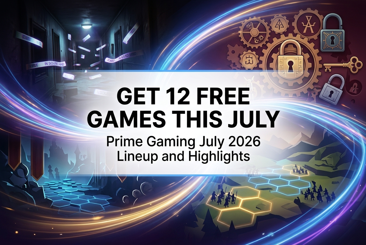 All 12 Free Games on Prime Gaming in July 2026: Full Schedule and Highlights