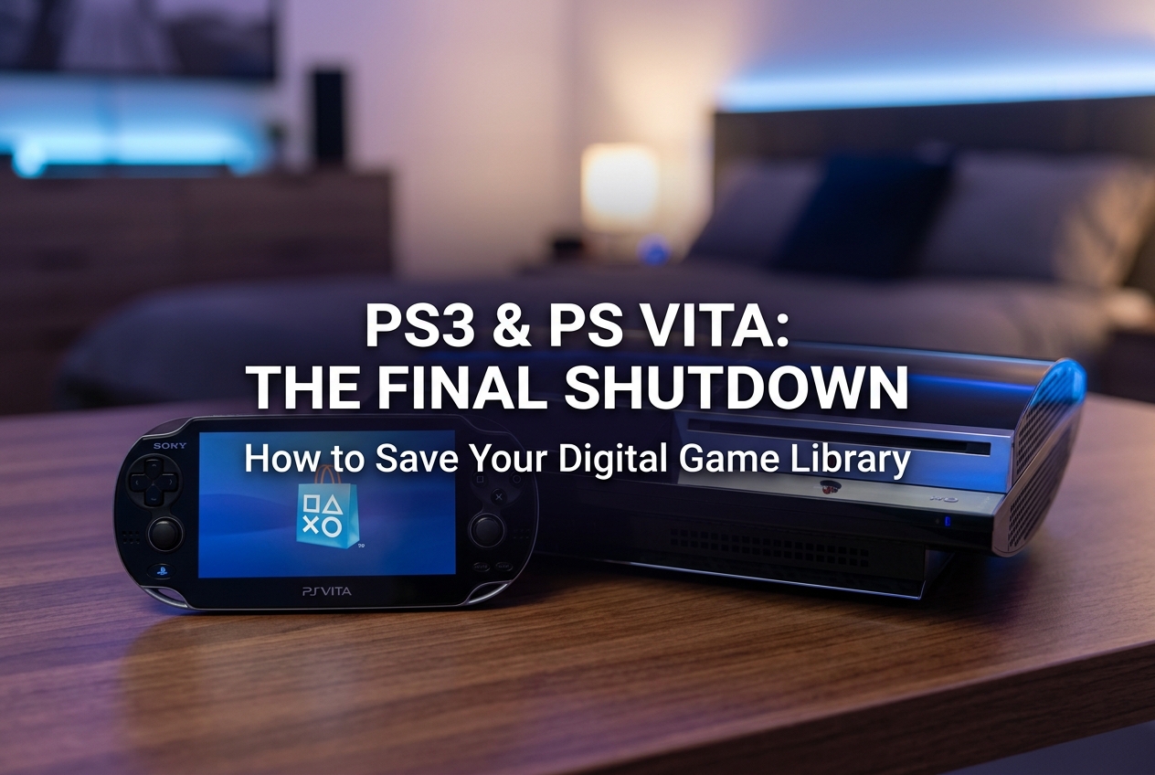 PS3 and PS Vita Stores Are Closing for Good: Everything You Need to Know Before July 2027