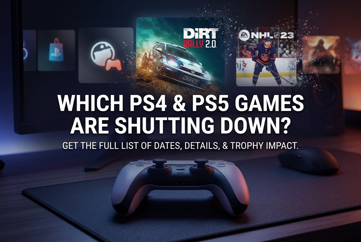 10 PS4 and PS5 Games Shutting Down in July and August 2026: Full Dates and Details