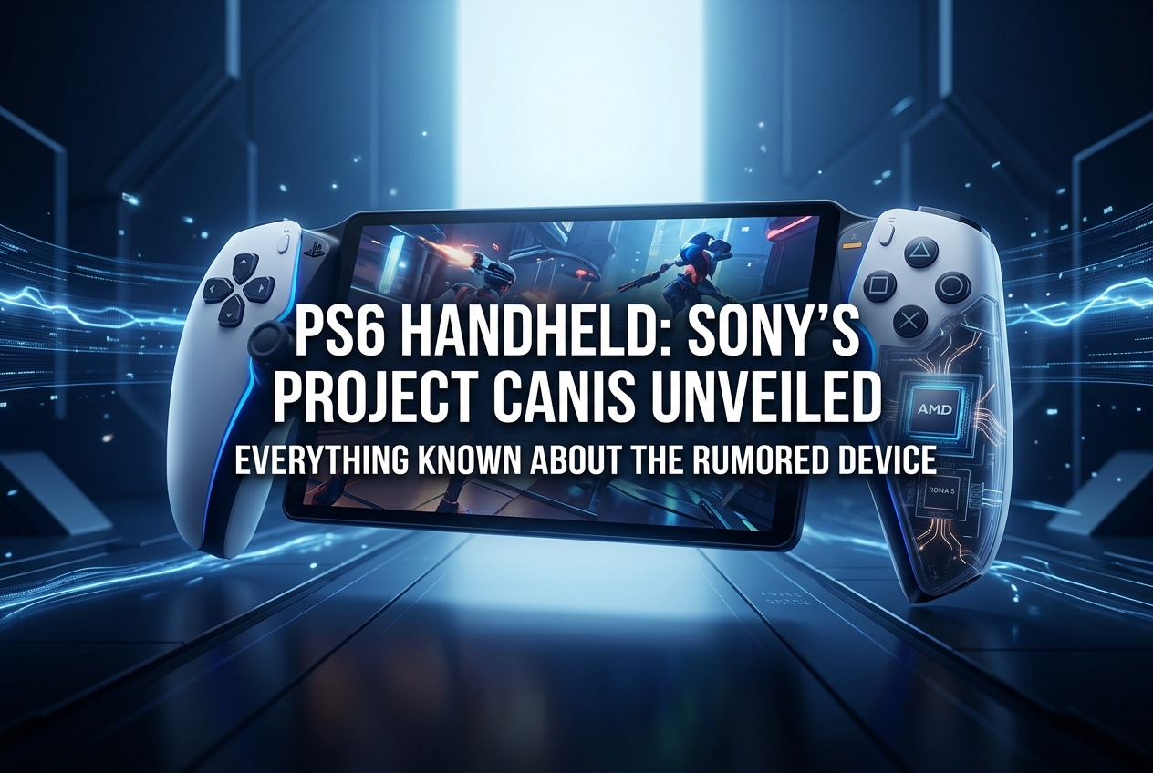 PS6 Handheld: Everything Known About Sony's Project Canis