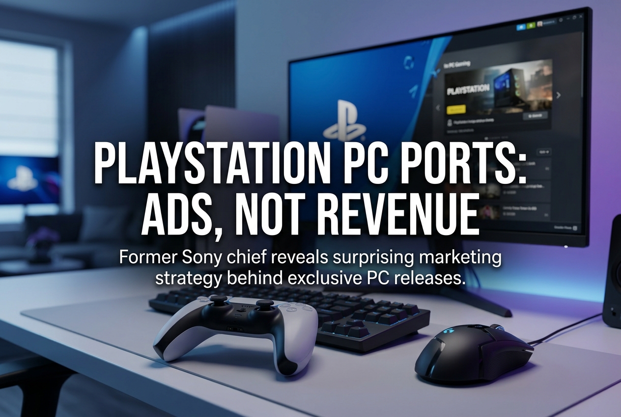 Former PlayStation Boss Shawn Layden: PC Ports Were Advertising, Not a Revenue Play