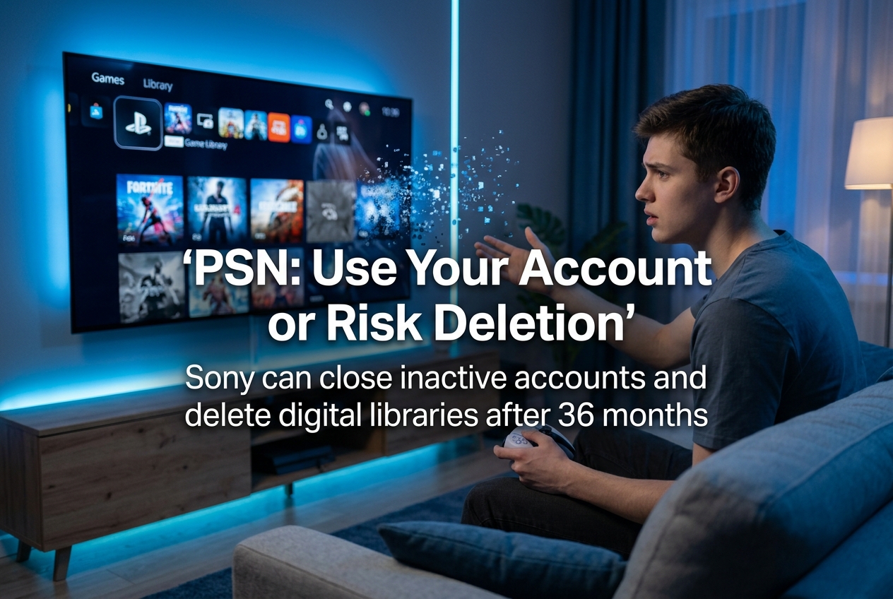 Sony Can Delete Your PSN Account After 36 Months of Inactivity: What It Means for Your Digital Library