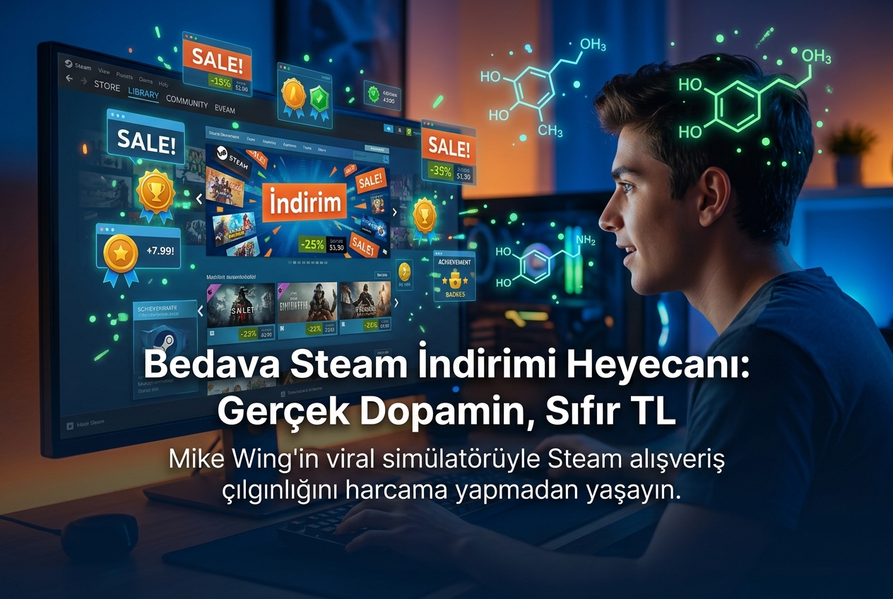 Steam İndirim Simülatörü: Gerçek Dopamin, Sıfır Harcama