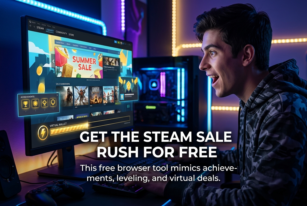 Steam Sales Simulator: Scratch Your Sale Itch Without Spending a Penny