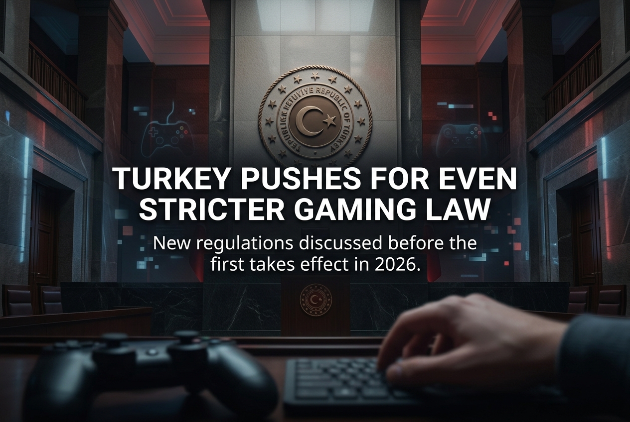 Turkey Pushes for Even Stricter Gaming Law Before First Regulation Takes Effect
