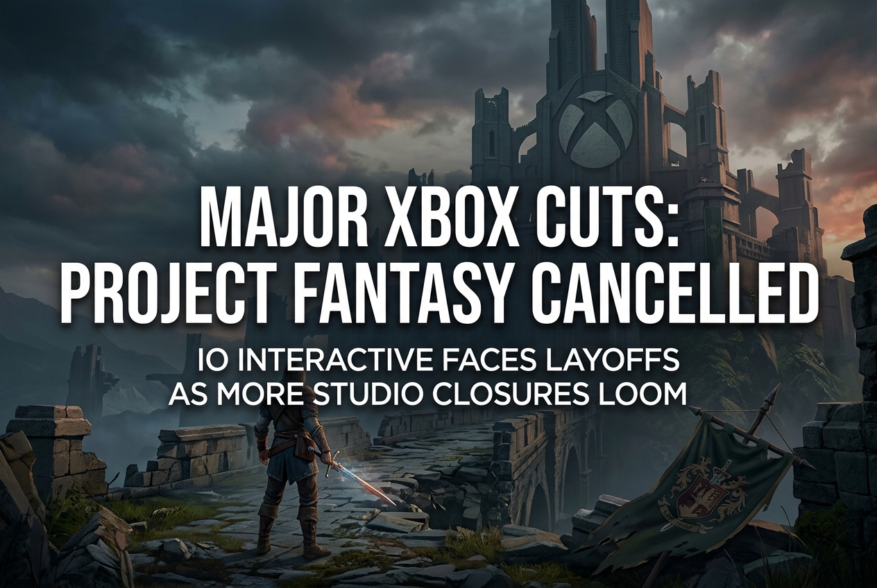 Xbox Drops IO Interactive’s Project Fantasy: Layoffs Hit the Studio Behind 007 First Light